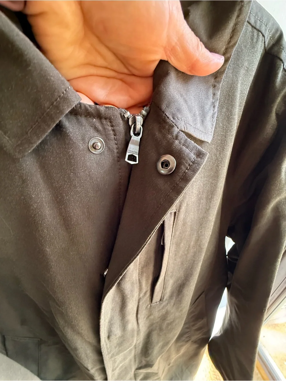 Banana Republic Olive Brown Trench Coat